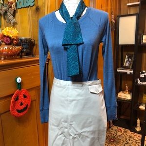 Juicy Couture Long-Sleeve Blueberry Top